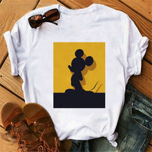 Load image into Gallery viewer, Harajuku Mouse Cartoon Printing T Shirts Women Mickey Graphic Tshirt Summer Short Sleeve Cute Shirt Vogue Tops Female T-Shirts
