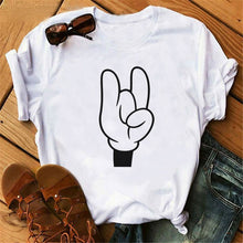 Load image into Gallery viewer, Harajuku Mouse Cartoon Printing T Shirts Women Mickey Graphic Tshirt Summer Short Sleeve Cute Shirt Vogue Tops Female T-Shirts
